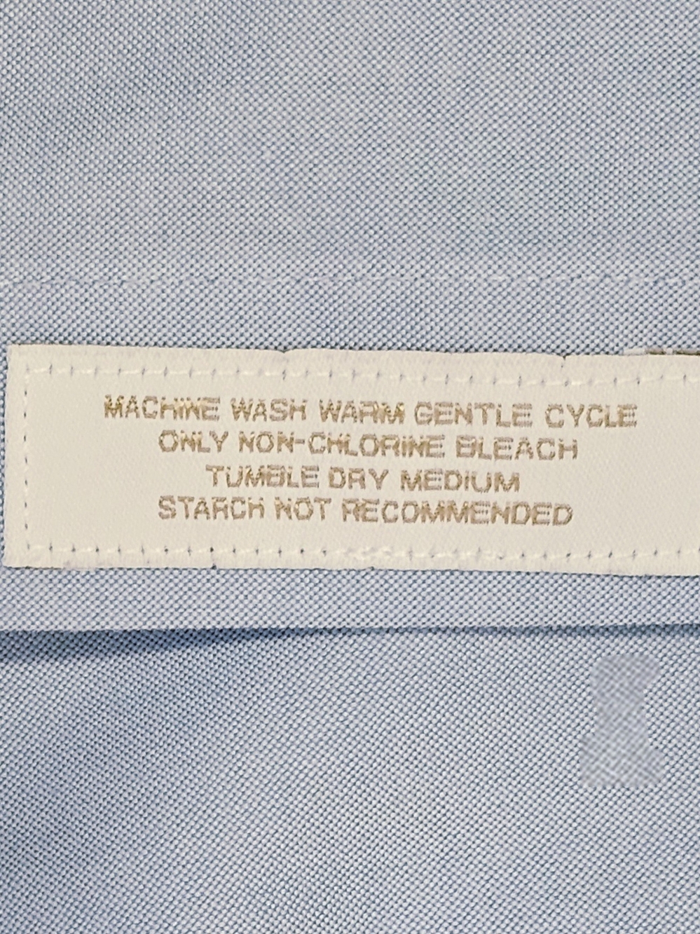 Roundtree & Yorke Light Blue Button-Down Dress Shirt - Picture 8 of 15